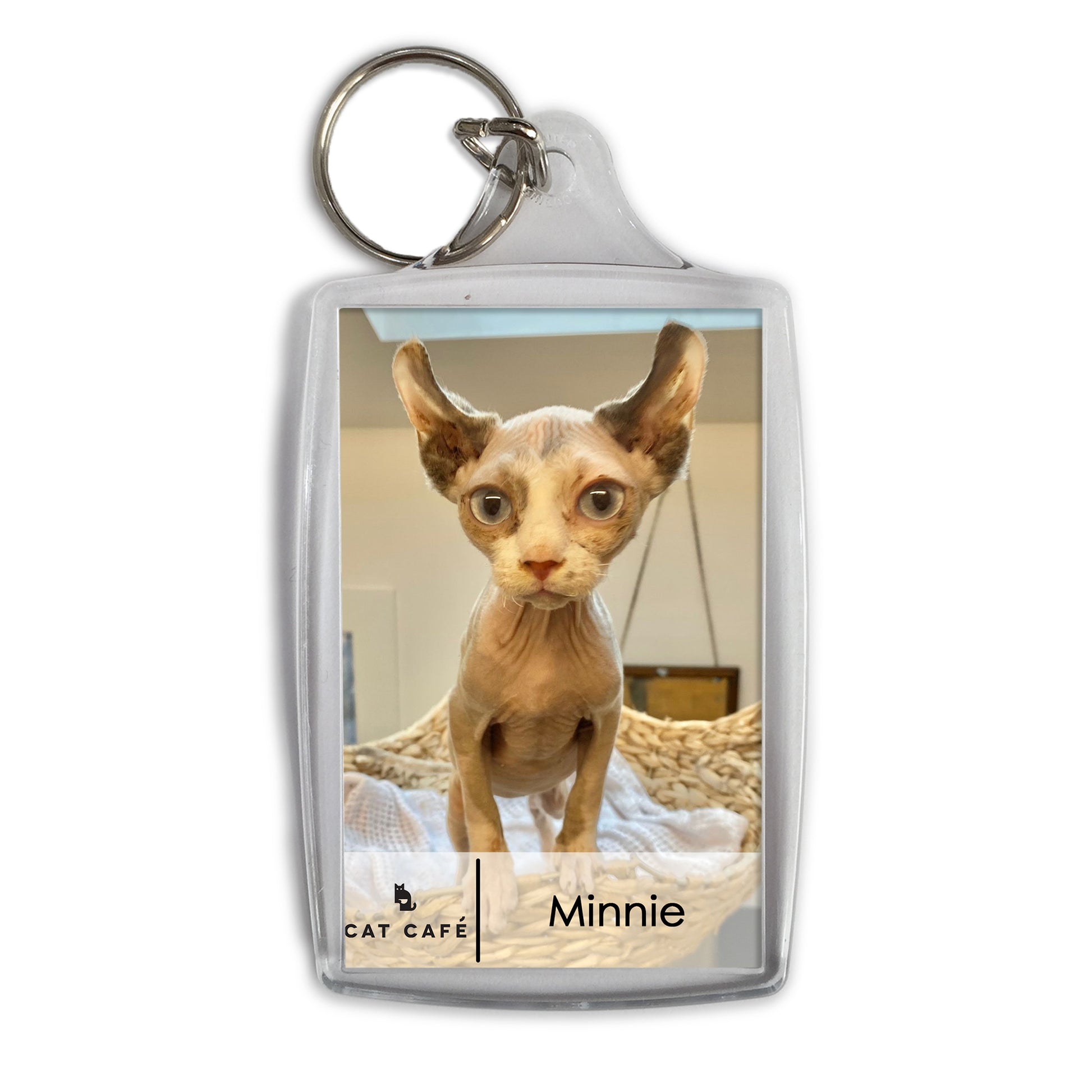 Cat Cafe Liverpool Keyring - Minnie