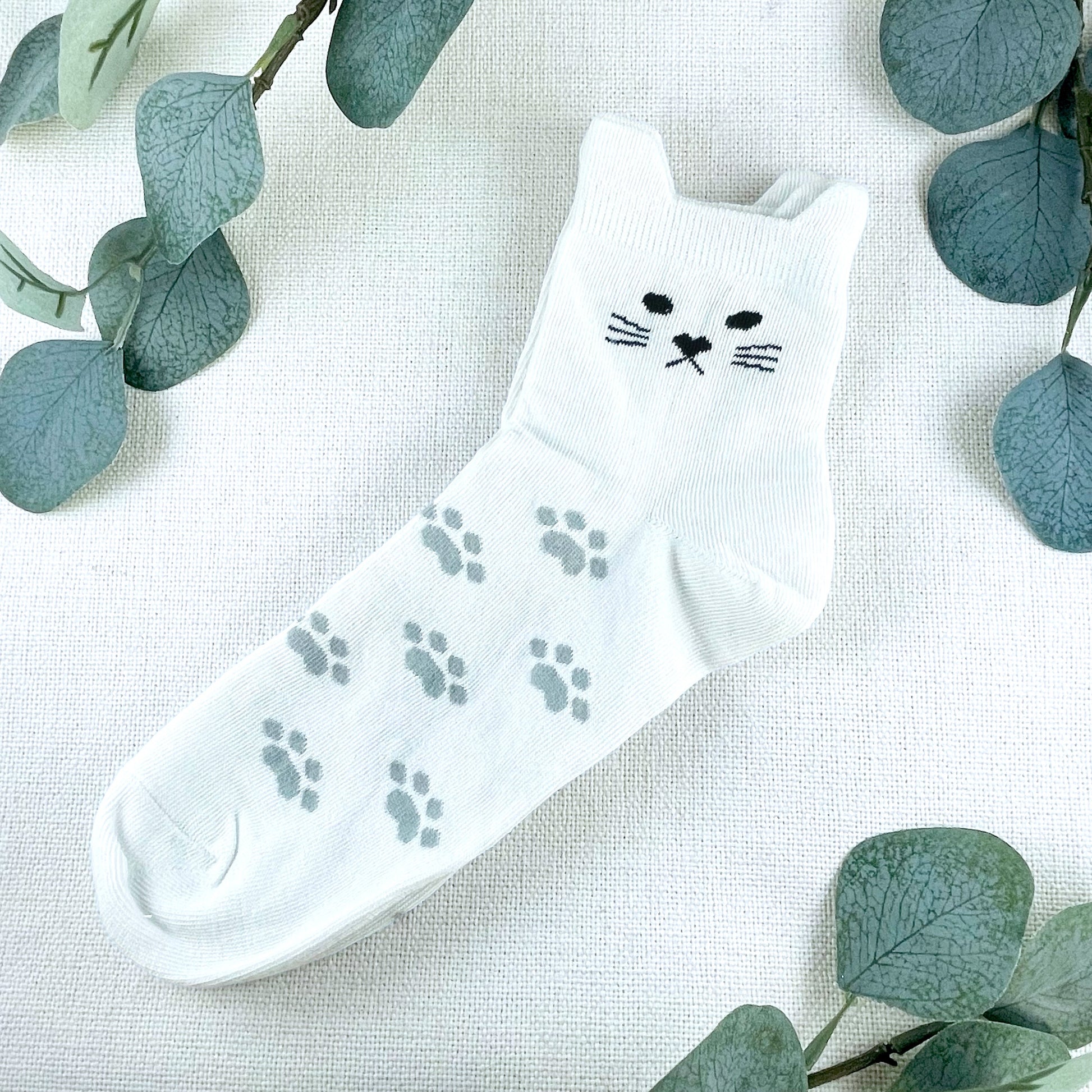 Cute Cat Ear Ankle Socks Pack of 5 - All Colours